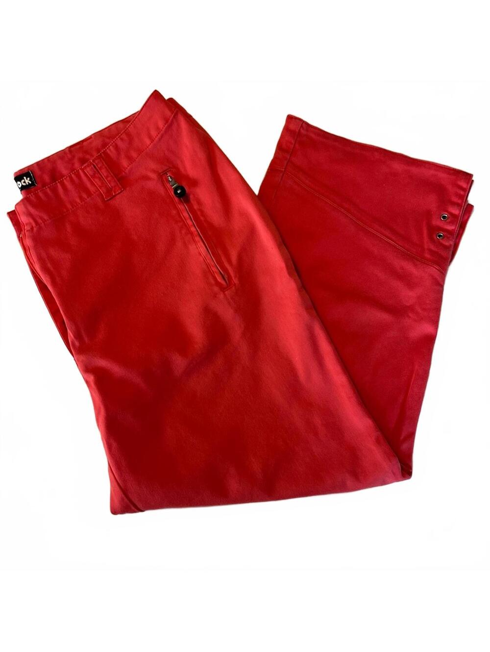 Jamie Sadock Coral Capri Pants Golf Performance Stretch Activewear